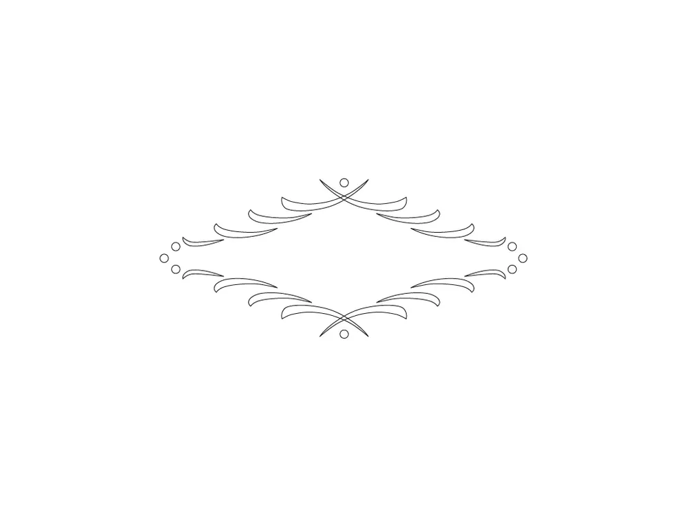 Objednat nyní - CMT Šablona na ornamenty na zásuvky FLORENTINE 195x85mm