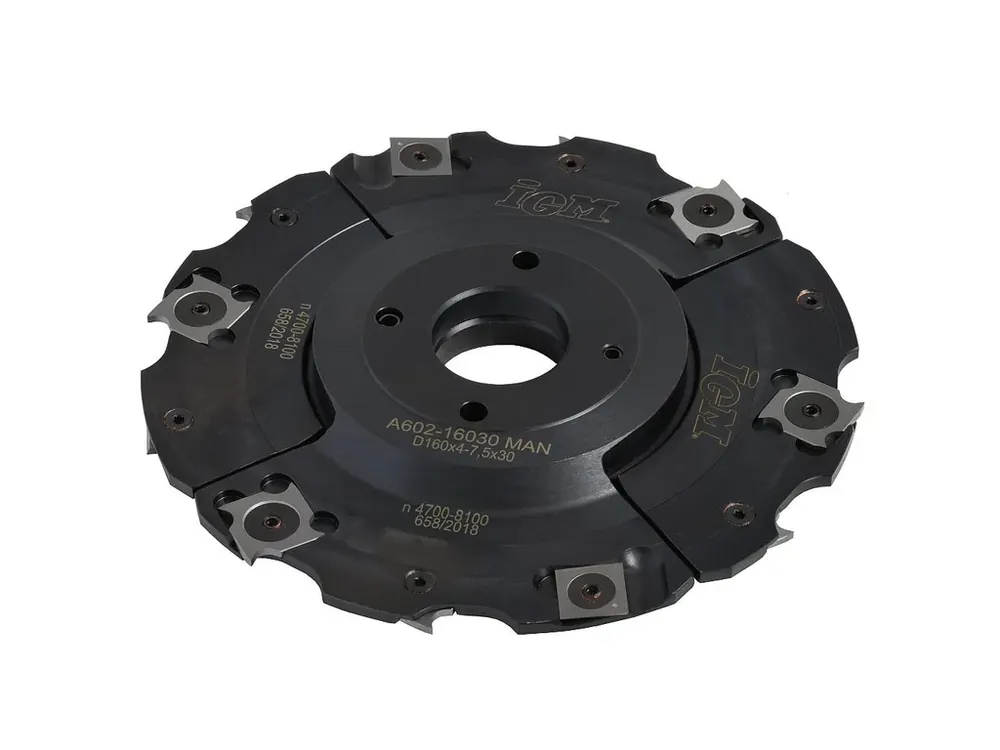 IGM F602 Stavitelná drážkovací fréza MAN - D160x4-7,5 d30 Z4+4 OCEL - Zvýhodněná cena