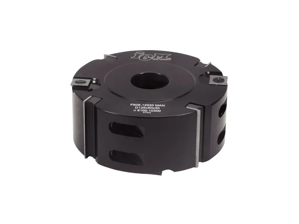 IGM F608 Falcovací fréza s rovnými zuby MAN - D125x50 d30 Z4 V4 OCEL - Do vyprodání zásob