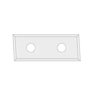 Cenová bomba | IGM N017 Žiletka tvrdokovová Z4 zkosená 3° - 48,3x12x1,5 LaminoMDF