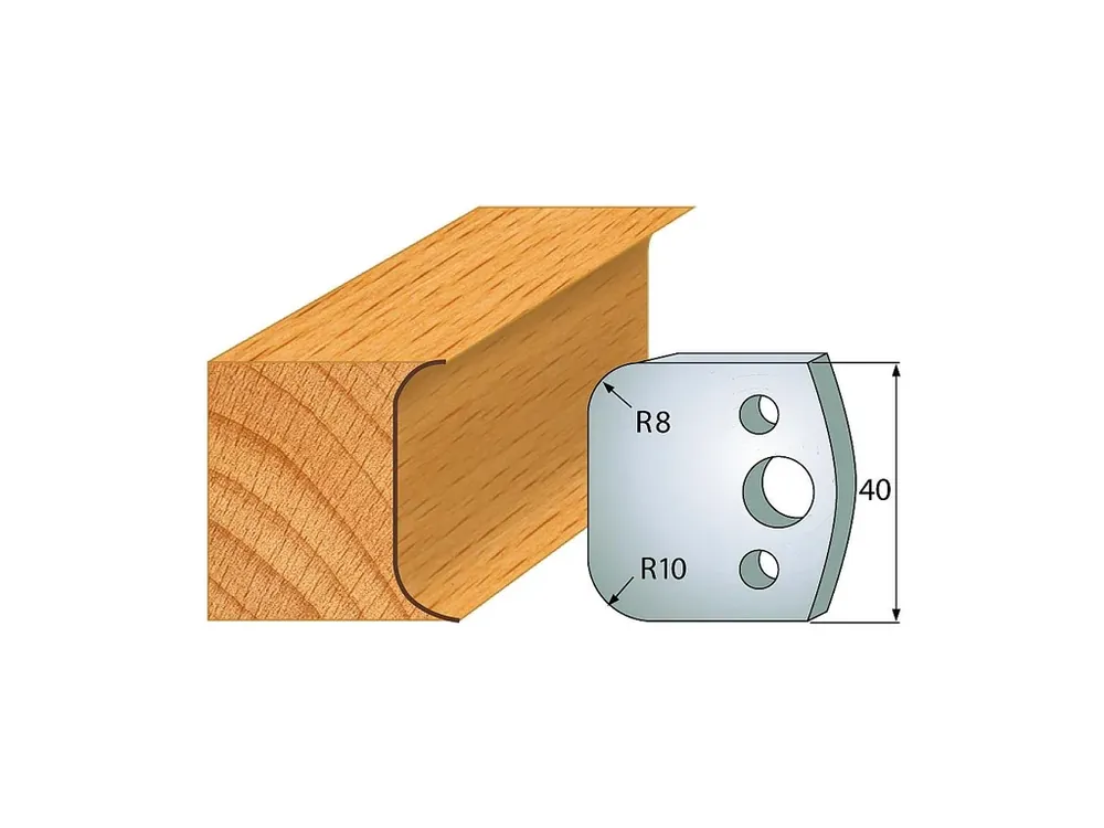 IGM profil 003 - pár nožů 40x4mm SP | Připraveno k odeslání