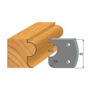 Ušetřete nyní - IGM profil 004 - pár omezovačů 40x4mm SP