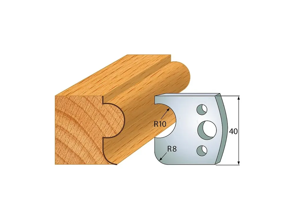 Objednejte nyní | IGM profil 004 - pár nožů 40x4mm SP