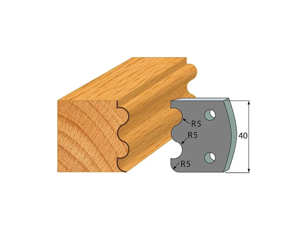 Cenová bomba - IGM profil 006 - pár omezovačů 40x4mm SP