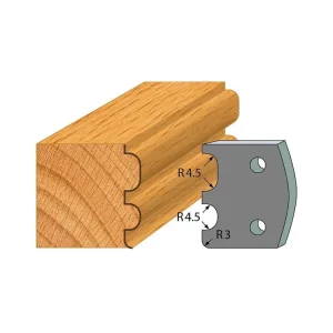Výhodná cena - IGM profil 007 - pár omezovačů 40x4mm SP