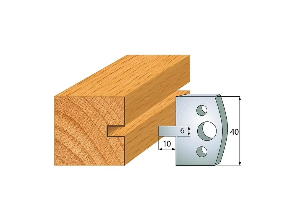 Přímo z výroby | IGM profil 016 - pár nožů 40x4mm SP