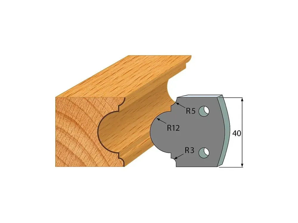 IGM profil 018 - pár omezovačů 40x4mm SP | Přímo z výroby