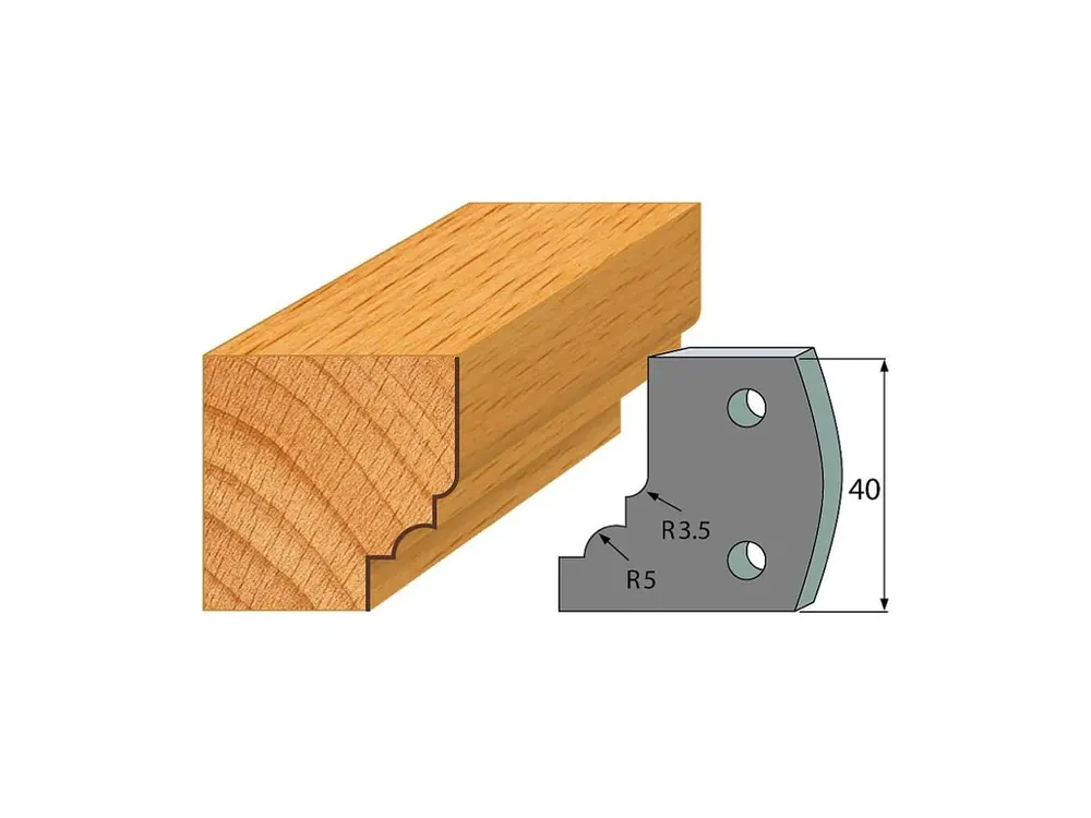 IGM profil 020 - pár omezovačů 40x4mm SP | Velká sleva