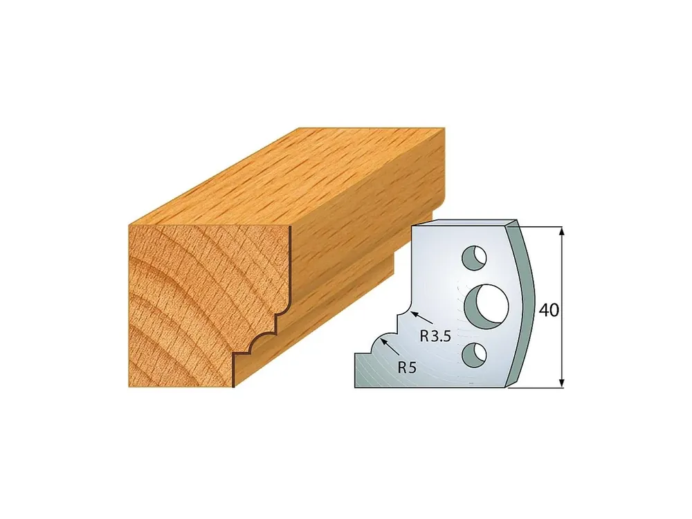 Vrácení zdarma | IGM profil 020 - pár nožů 40x4mm SP