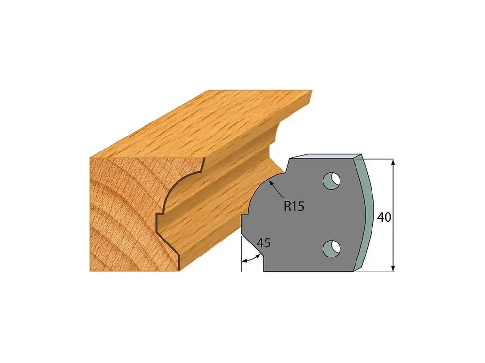 Akční nabídka | IGM profil 037 - pár omezovačů 40x4mm SP