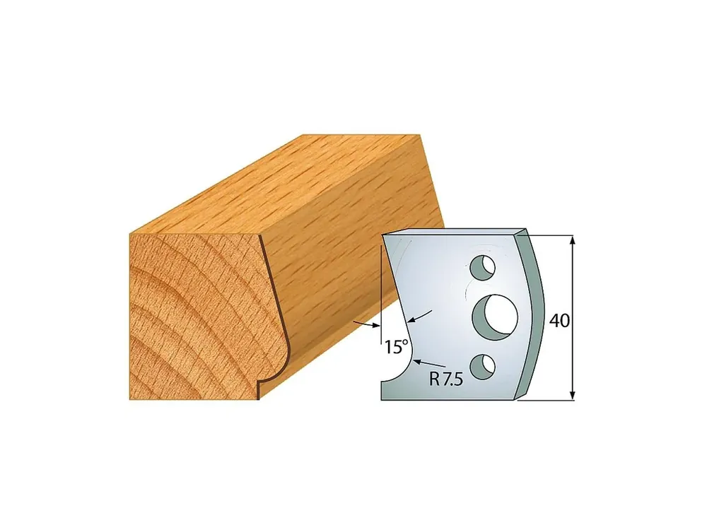 IGM profil 038 - pár nožů 40x4mm SP - Velmi oblíbený produkt
