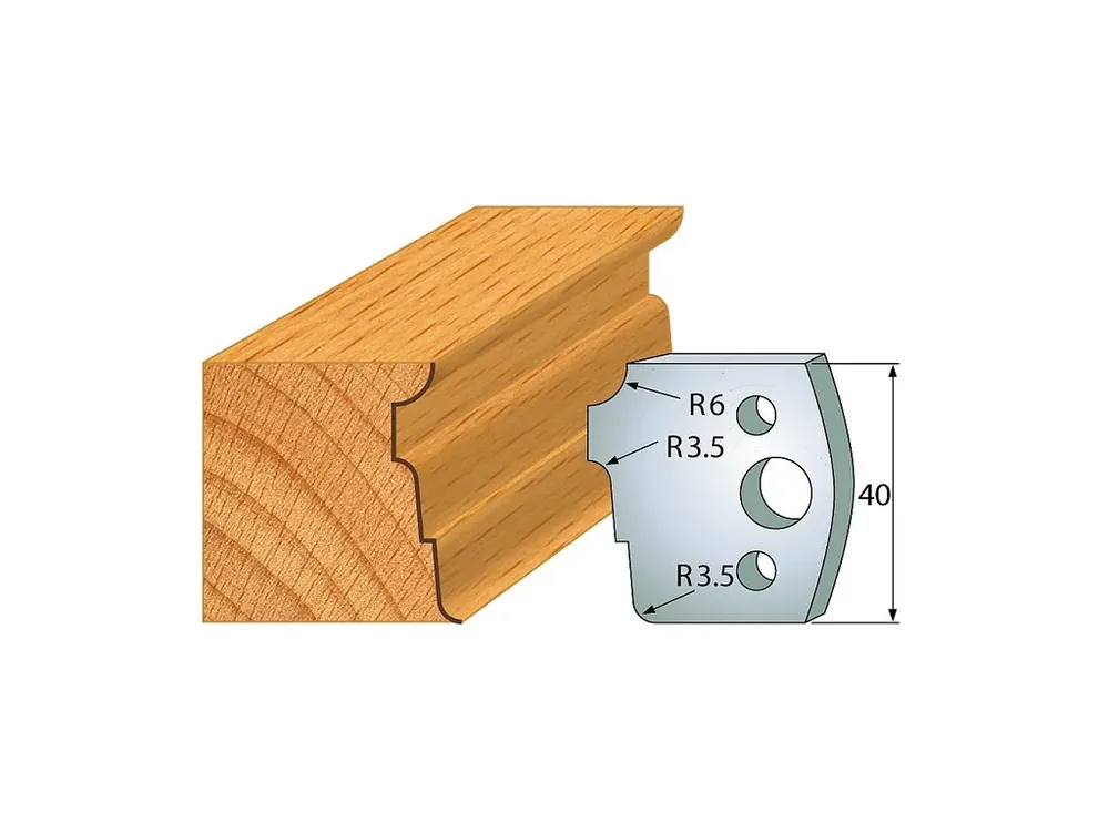 IGM profil 039 - pár nožů 40x4mm SP | Výhodná cena