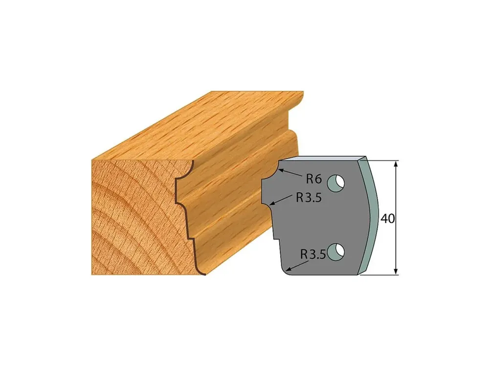 Speciální nabídka | IGM profil 039 - pár omezovačů 40x4mm SP