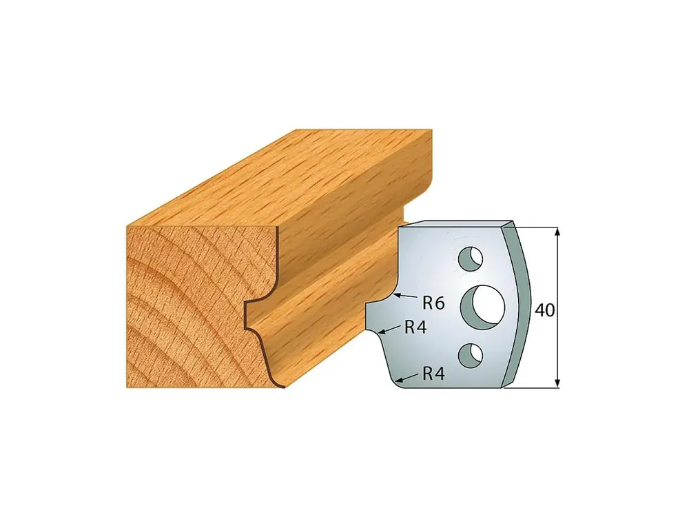 IGM profil 041 - pár nožů 40x4mm SP - Pořiďte si nyní