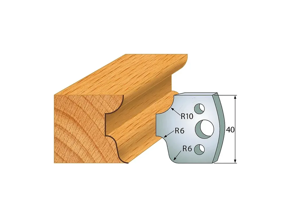 IGM profil 045 - pár nožů 40x4mm SP - Speciální nabídka