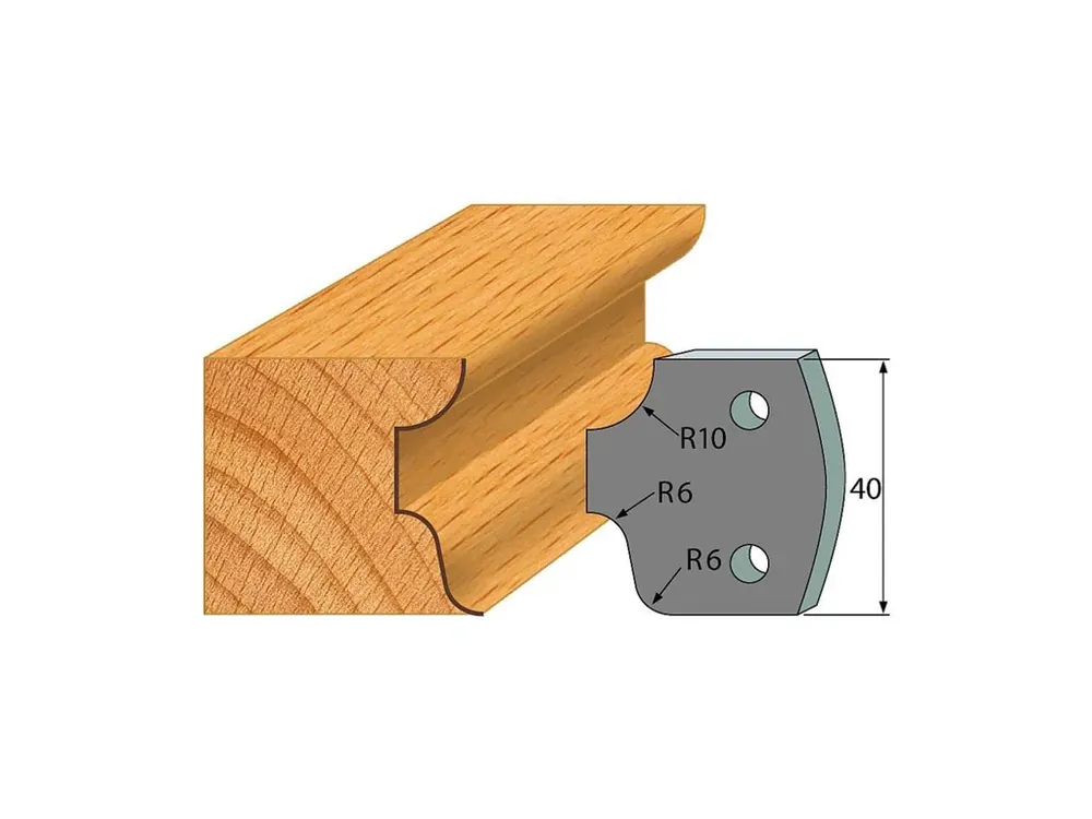Slevy | IGM profil 045 - pár omezovačů 40x4mm SP