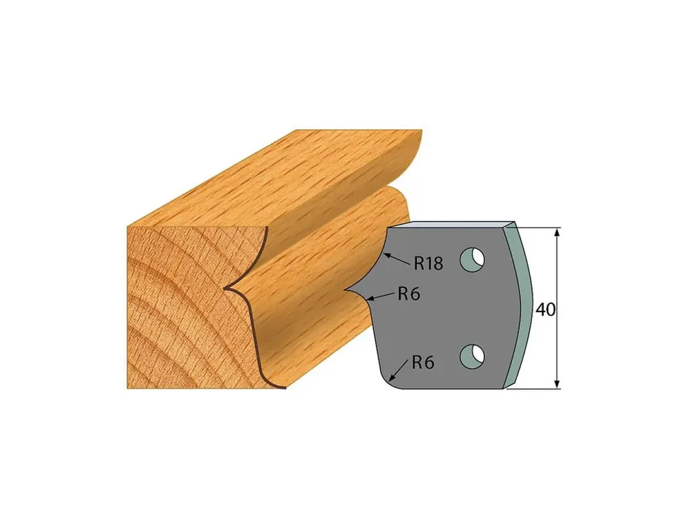 IGM profil 046 - pár omezovačů 40x4mm SP - Objednejte nyní