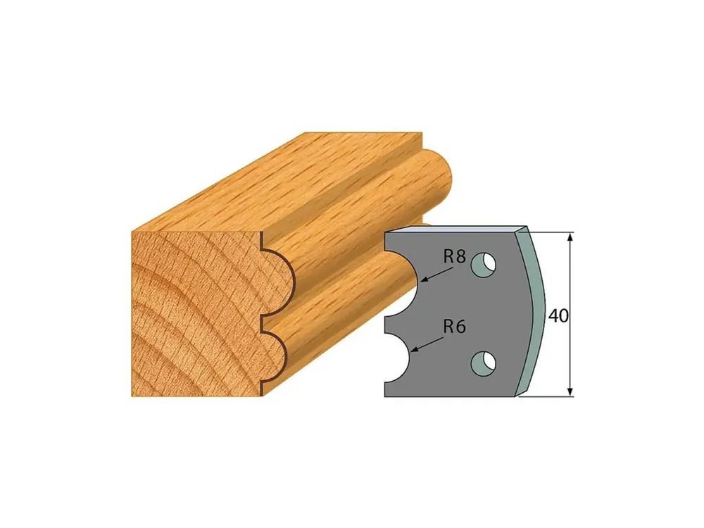 IGM profil 051 - pár omezovačů 40x4mm SP - Rychlé dodání