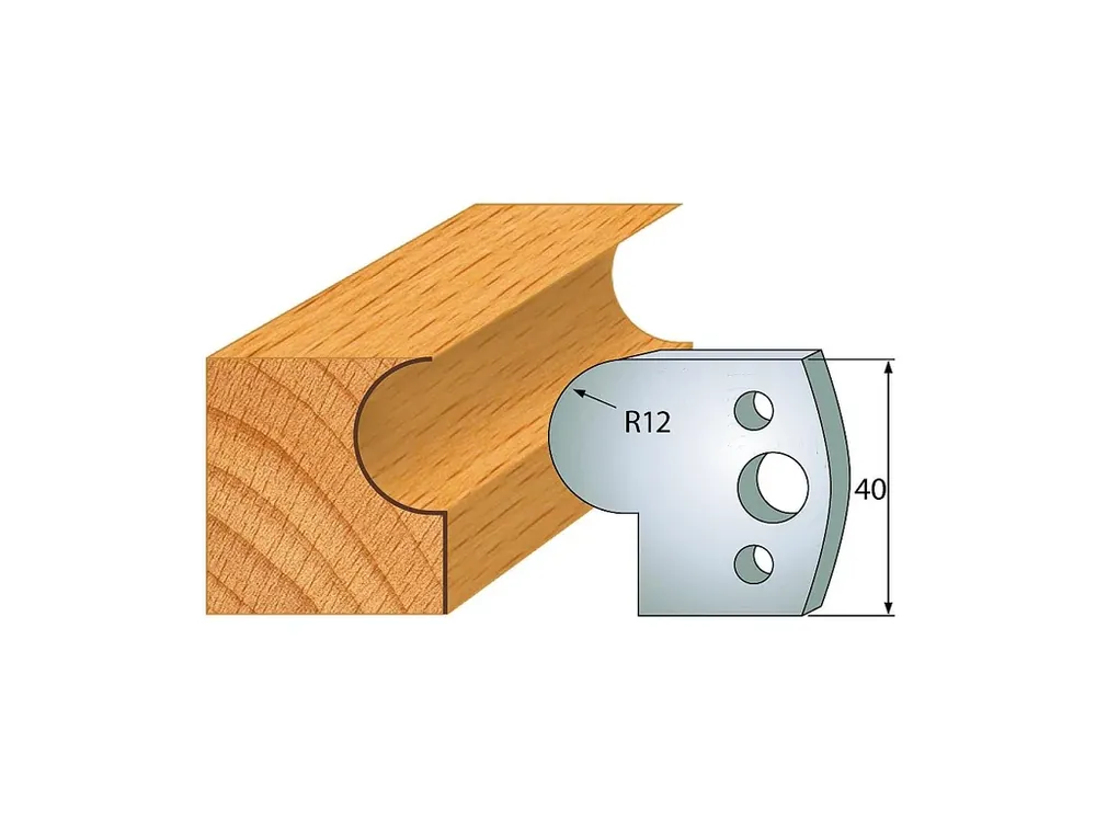 Outlet | IGM profil 058 - pár nožů 40x4mm SP