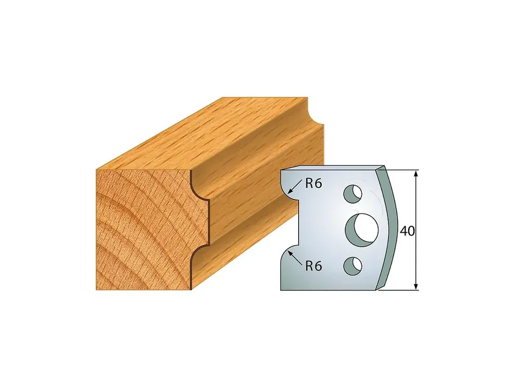 Výhodná koupě - IGM profil 063 - pár nožů 40x4mm SP
