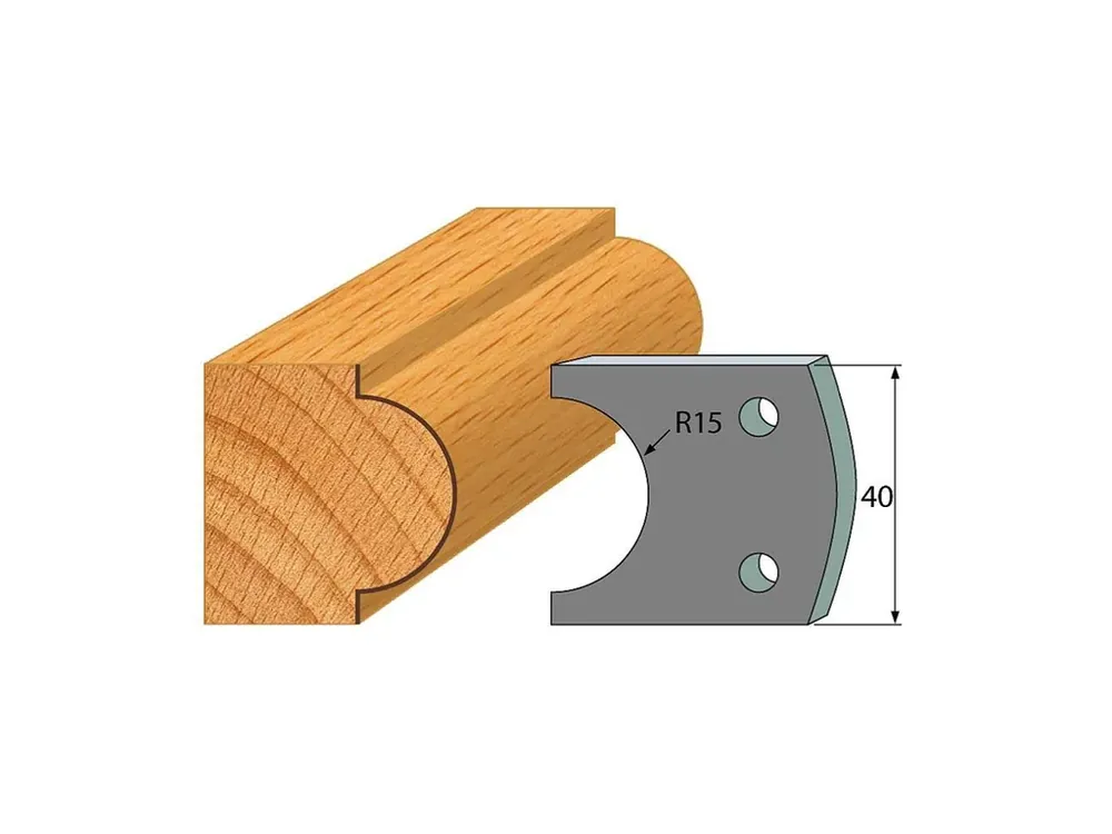 IGM profil 066 - pár omezovačů 40x4mm SP - Výprodej