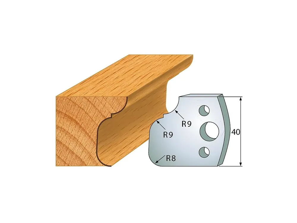 IGM profil 068 - pár nožů 40x4mm SP - Slevy