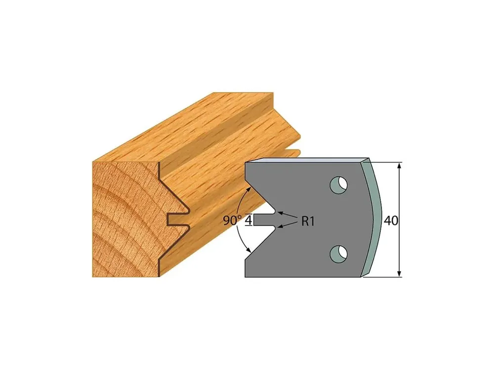IGM profil 071 - pár omezovačů 40x4mm SP | Prémiová kvalita