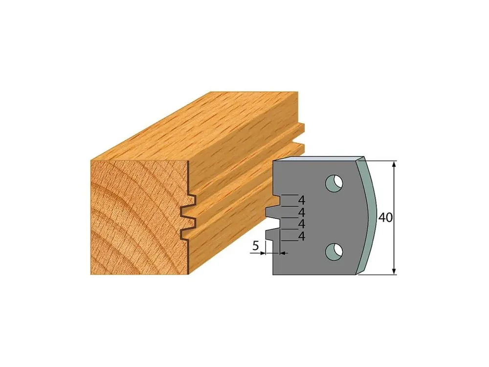 Top produkt | IGM profil 075 - pár omezovačů 40x4mm SP