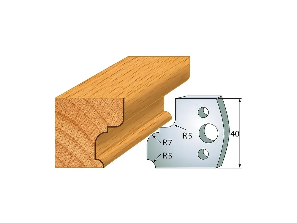 IGM profil 082 - pár nožů 40x4mm SP | Nově v nabídce
