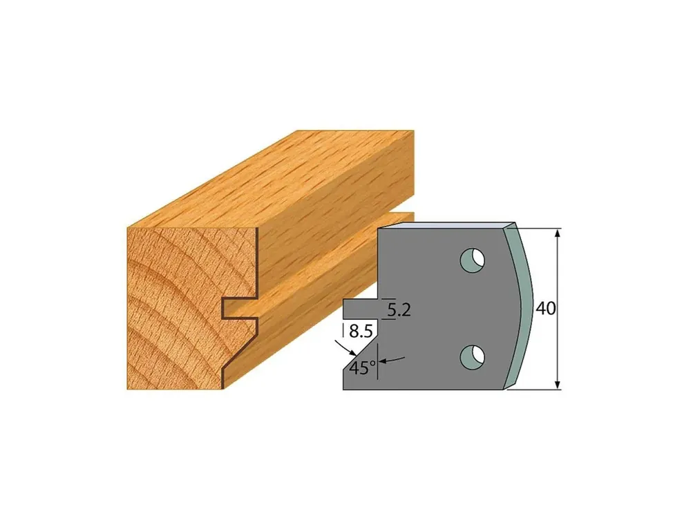 IGM profil 084 - pár omezovačů 40x4mm SP | Ušetřete