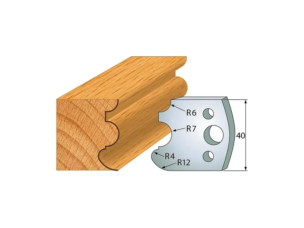IGM profil 088 - pár nožů 40x4mm SP | Velmi žádaný produkt
