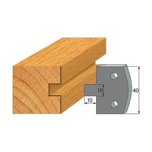 Snížená cena - IGM profil 091 - pár omezovačů 40x4mm SP