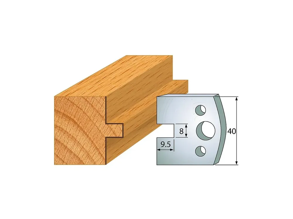 Kupte nyní | IGM profil 095 - pár nožů 40x4mm SP