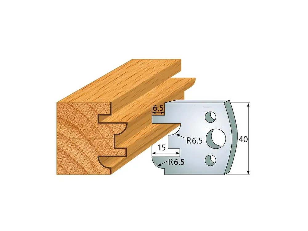 IGM profil 096 - pár nožů 40x4mm SP | Pořiďte si nyní
