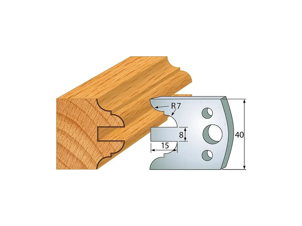 Lze objednat | IGM profil 098 - pár nožů 40x4mm SP