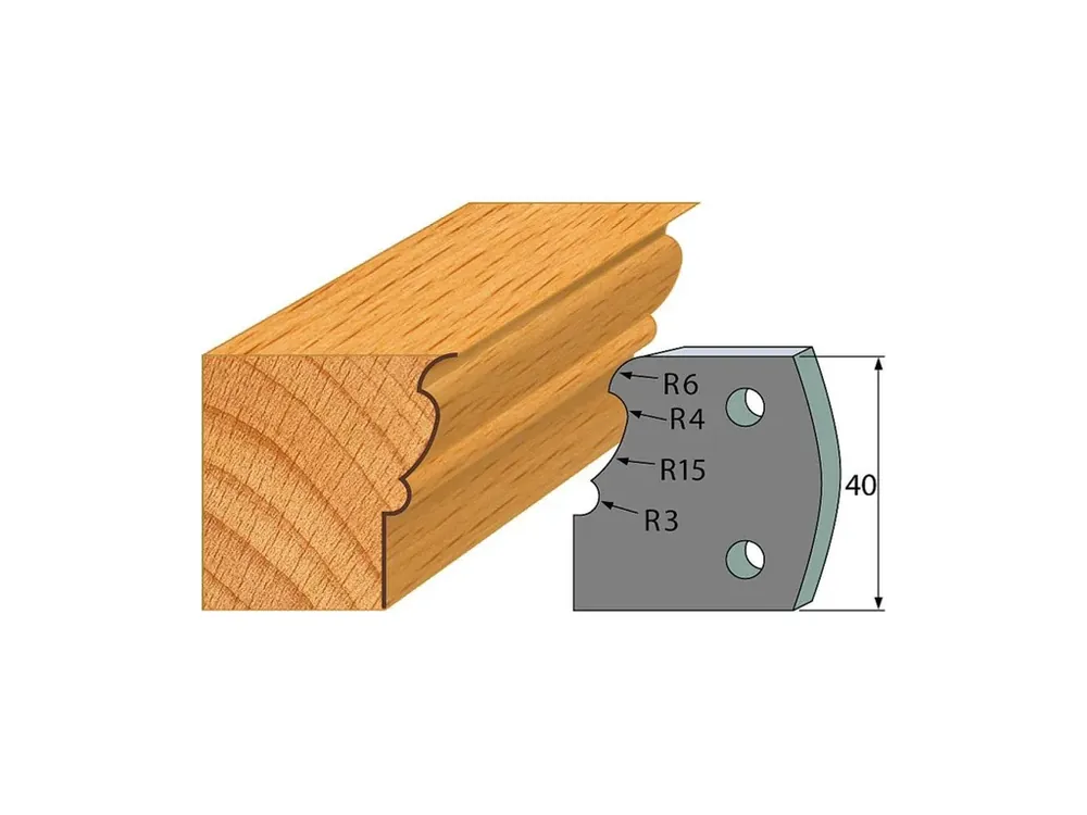 IGM profil 101 - pár omezovačů 40x4mm SP - Rychlé odeslání