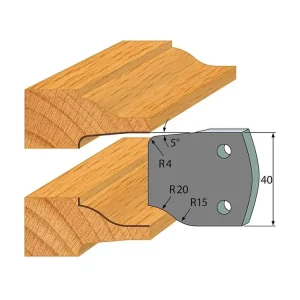 Výhodná nabídka - IGM profil 100 - pár omezovačů 40x4mm SP