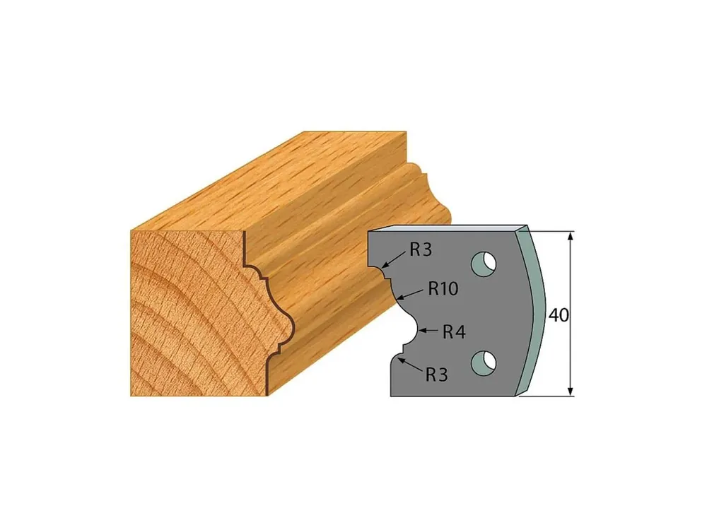 IGM profil 102 - pár omezovačů 40x4mm SP | Nabídka končí brzy