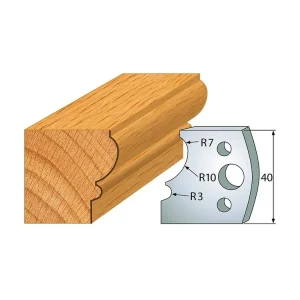 Zvýhodněná cena - IGM profil 105 - pár nožů 40x4mm SP