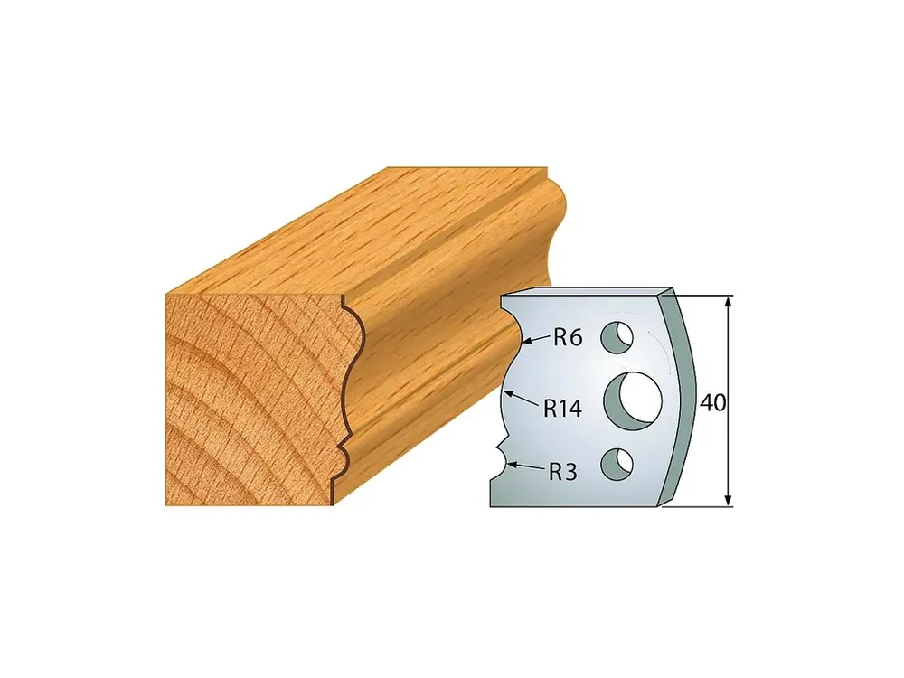 IGM profil 106 - pár nožů 40x4mm SP | Jen tento týden