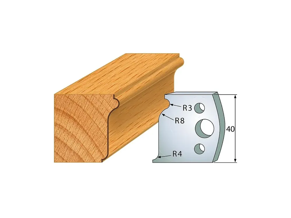 Pospěšte si - IGM profil 110 - pár nožů 40x4mm SP