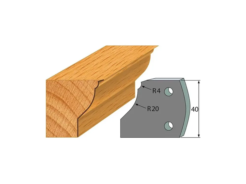 Přímo od výrobce - IGM profil 109 - pár omezovačů 40x4mm SP