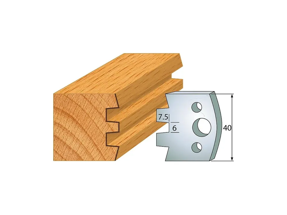 IGM profil 114 - pár nožů 40x4mm SP | Výhodná cena