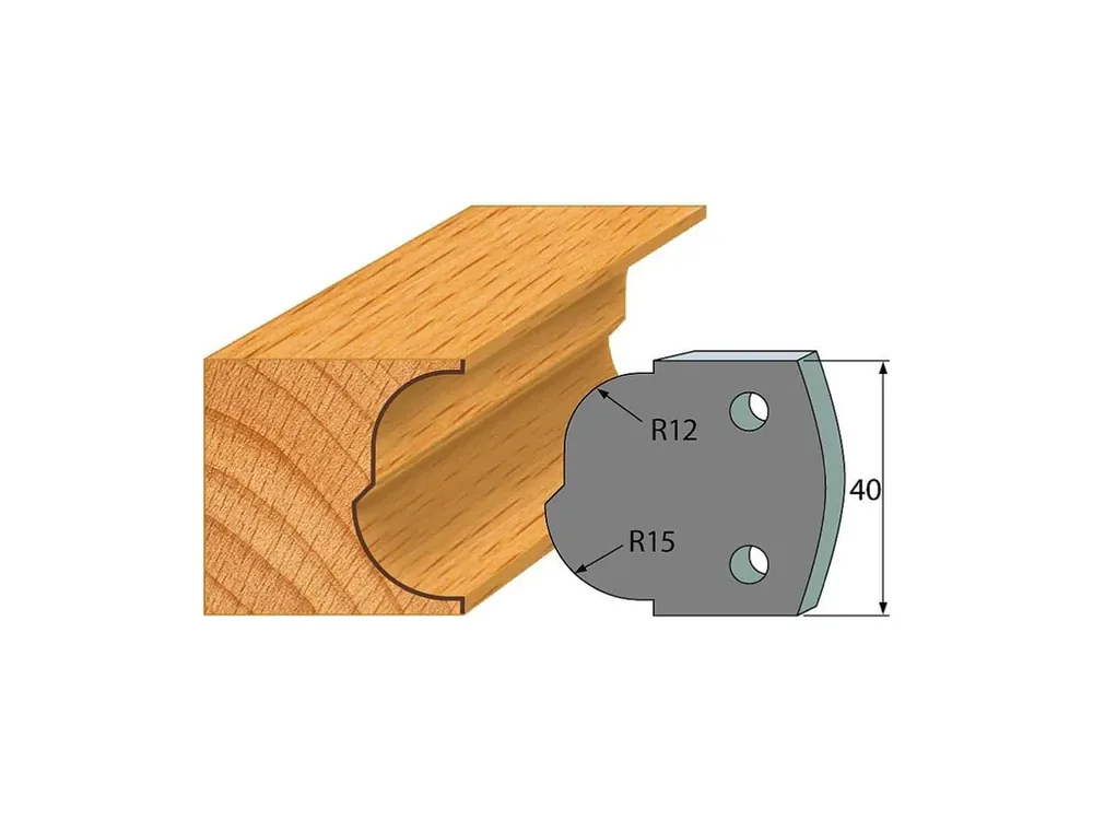 IGM profil 115 - pár omezovačů 40x4mm SP - Přímo z továrny