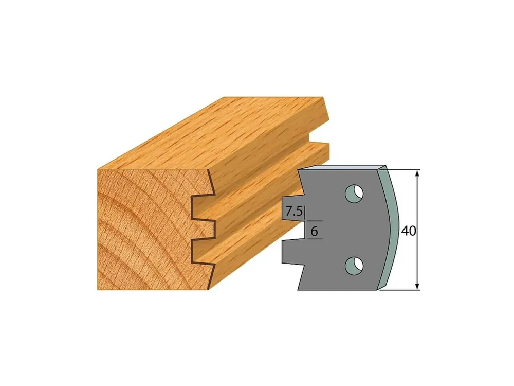 Výhodná koupě | IGM profil 114 - pár omezovačů 40x4mm SP