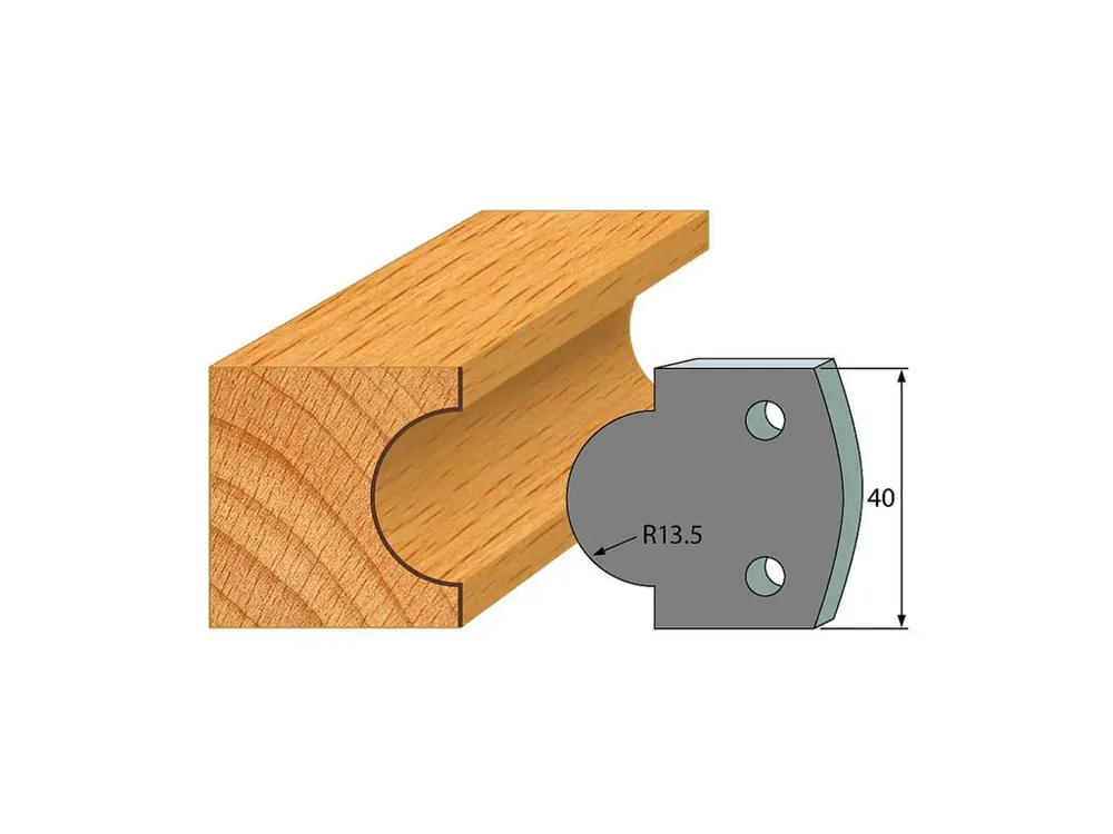 Populární - IGM profil 118 - pár omezovačů 40x4mm SP