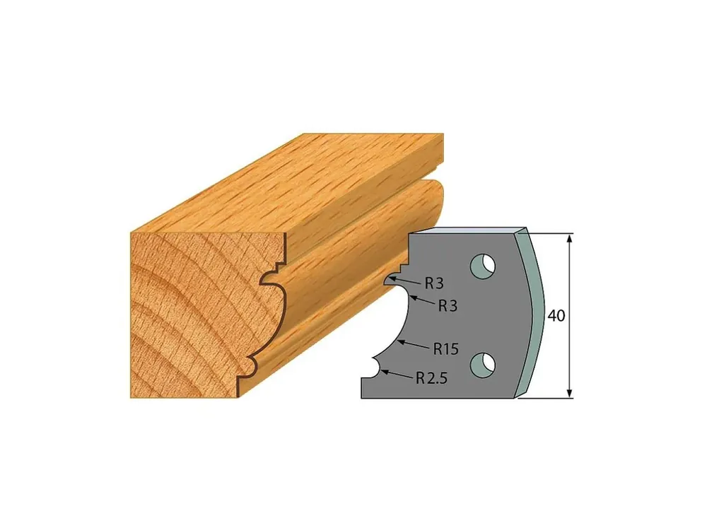 IGM profil 121 - pár omezovačů 40x4mm SP - Poslední příležitost