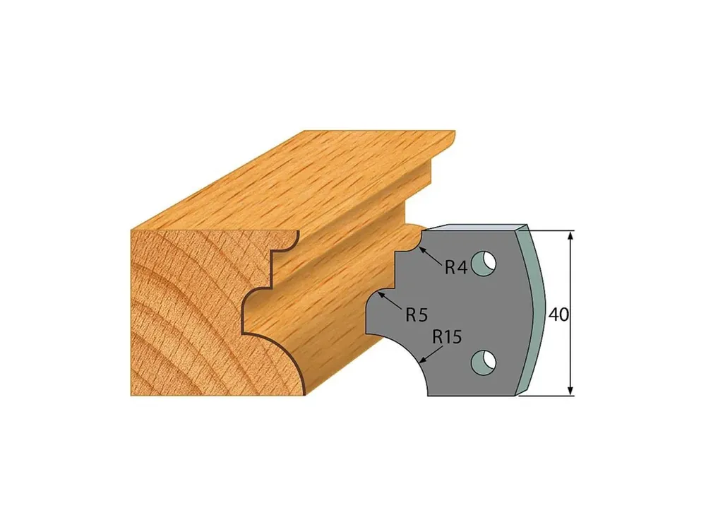 Poslední příležitost - IGM profil 129 - pár omezovačů 40x4mm SP