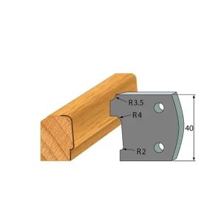 Vysoká kvalita - IGM profil 130 - pár omezovačů 40x4mm SP