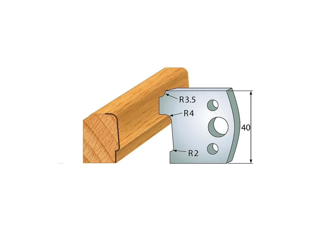 IGM profil 130 - pár nožů 40x4mm SP - Výhodná nabídka